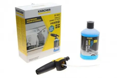 Насадка для пенной чистки Connect 'N' Clean FJ 10C (+Ultra Foam Cleaner) 3in1 KAERCHER 2.643-143.0