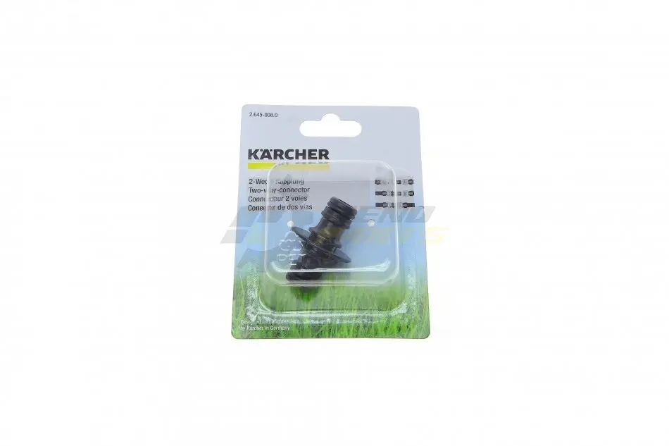 Коннектор двухсторонний для шлангов 1/2"Луцк Утренняя-Луцк РЦ- KAERCHER 2.645-008.0 (фото 1)