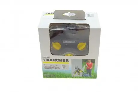 Таймер для полива WT 2 + распределитель 3-х канальный G1 с переходником G3/4 KAERCHER 2.645-209.0