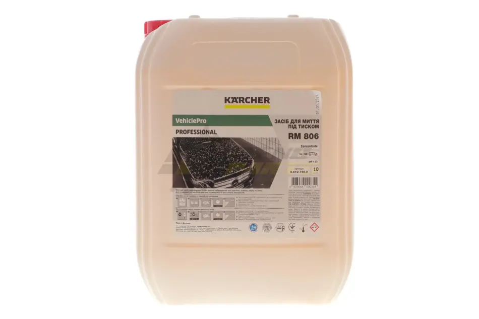 Средство для бесконтактной очистки RM 806 10л. KAERCHER 9.610-749.0 (фото 1)