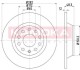 Гальмiвнi диски Audi A3/Skoda Octavia III/VW Golf/Passat 04-14 KAMOKA 1031005 (фото 1)