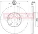 Тормозной диск Mitsubishi Outlander/Citroen C-Crosser 03- KAMOKA 1031014 (фото 1)