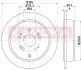 Тормозной диск HONDA CR-V III 07- KAMOKA 1031029 (фото 1)