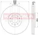Гальмiвний диск ALFA ROMEO 159 05-11/GIULIETTA 10- KAMOKA 1031057 (фото 1)