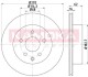 Гальмiвнi диски NISSAN X-TRAIL01-/RENAULT KOLEOS 08- KAMOKA 1031096 (фото 1)