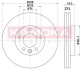 Гальмiвнi диски VW T5/Multivan V 03-15/Touareg 02-10 KAMOKA 1031118 (фото 1)