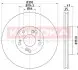 Тормозной диск HONDA ACCORD VII 03- KAMOKA 1031127 (фото 1)