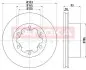 Гальмiвний диск MB Sprinter 411-519CDI/VW Crafter 30-50 06- KAMOKA 103123 (фото 1)