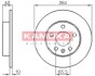 Гальмiвнi диски OPEL ASTRA G 95-05/ASTRA H 04- KAMOKA 1032088 (фото 1)