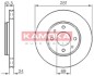 Гальмiвнi диски MITSUBISHI CARISMA 00-06/VOLVO S40/V40 95-03 KAMOKA 1032136 (фото 1)