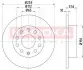 Гальмiвний диск Audi A3/Seat Leon/Skoda Octavia/VW Golf 04- KAMOKA 1032448 (фото 1)
