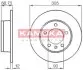 Гальмiвний диск невентильованi, заднi Renault Master/Opel Movano 98- KAMOKA 1032544 (фото 1)