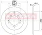 Гальмiвний диск Mitsubishi Outlander/Lancer 03- KAMOKA 1032820 (фото 1)