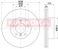 Гальмiвнi диски BMW 1 (E81/E87) 04-/3 (E90) 05- KAMOKA 1033072 (фото 1)