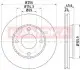 Гальмiвний диск MITSUBISHI COLT VI 04-/SMART FORFOUR 04- KAMOKA 1033242 (фото 1)