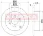 Тормозной диск Hyundai Accent/Getz 05-10/Kia Rio 05- KAMOKA 1033588 (фото 1)