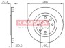 Гальмiвнi диски CITROEN BERLINGO 97-/XSARA 97-05/PEUGEOT 206 99-/306 93-01 KAMOKA 103384 (фото 1)