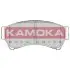 Тормозные колодки дисковые MAZDA 6 II 07- KAMOKA JQ101104 (фото 1)