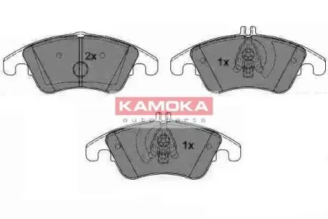 Гальмiвнi колодки дисковi MERCEDES KLASA C(W204) 07-/KLASA E (W212) 09- KAMOKA JQ101119