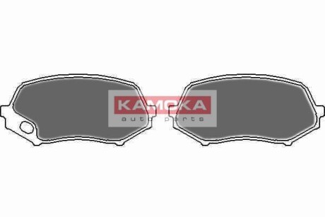 Гальмiвнi колодки дисковi MITSUBISHI CANTER 05- KAMOKA JQ101123