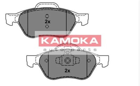 Гальмiвнi колодки дисковi RENAULT MEGANE II 02-/SCENIC II 03- KAMOKA JQ101162