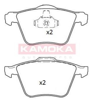 Гальмiвнi колодки дисковi FORD GALAXY 08-/S-MAX 06-/VOLVO S60 II 10-/S80 II 08-/V60 10 KAMOKA JQ101217