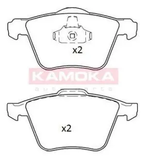 Тормозные колодки дисковые FORD GALAXY 08-/S-MAX 06-/VOLVO S60 II 10-/S80 II 08-/V60 10 KAMOKA JQ101217