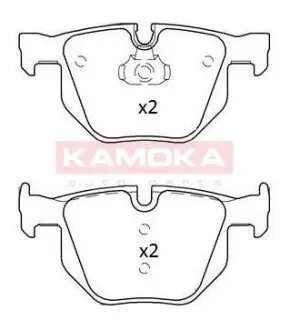 Тормозные колодки дисковые BMW X5 (E70/F15) 07-/X6 (E71) 08- KAMOKA JQ101223