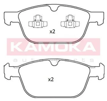 Гальмiвнi колодки дисковi KAMOKA JQ101233
