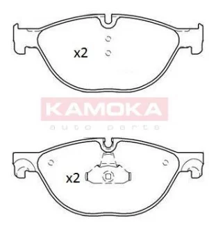 Гальмiвнi колодки дисковi KAMOKA JQ101236