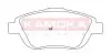 Гальмiвнi колодки дисковi CITROEN C3 II 09-/C3 PICASSO 09-/DS3 09-/PEUGEOT 2008 13- KAMOKA JQ101247 (фото 1)