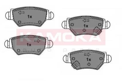 Гальмiвнi колодки дисковi OPEL ASTRA II 98-05/ZAFIRA 99-05 KAMOKA JQ1012588