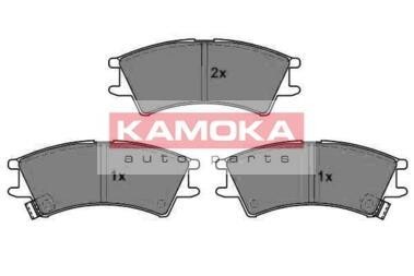 Гальмiвнi колодки дисковi HYUNDAI ATOS 98-05 KAMOKA JQ1012652