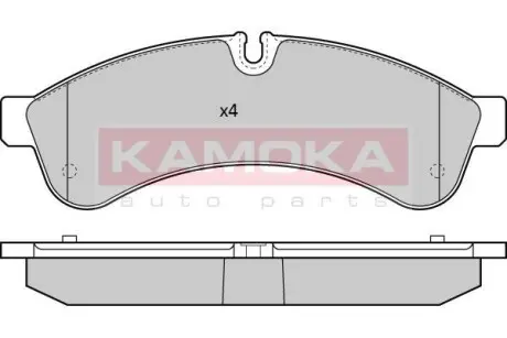Гальмiвнi колодки дисковi IVECO DAILY IV/V 06- KAMOKA JQ101276