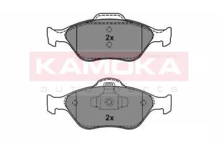 Гальмiвнi колодки дисковi FORD FIESTA IV/V 95-/FUSION 02-/MAZDA 121 96-/2 03- KAMOKA JQ1012788