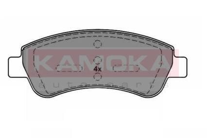 Гальмiвнi колодки дисковi CITROEN BERLINGO 96-/C4 04-/XSARA 97-05/PEUGEOT 206/207/208 KAMOKA JQ1012798