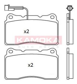 Гальмiвнi колодки дисковi ALFA ROMEO 159 06-11/166 03-07 KAMOKA JQ101279