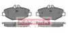 Тормозные колодки дисковые MERCEDES KLASA E (W211,S211) 02-/KLASA S (W220,W221) 98- KAMOKA JQ1012828 (фото 1)
