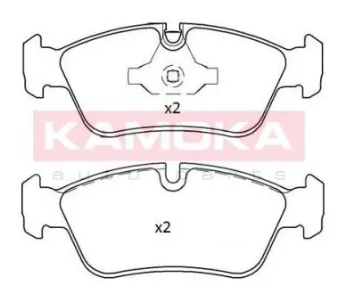 Гальмiвнi колодки дисковi BMW 1(E81/E87) 03-12/3 (E90) 05-11 KAMOKA JQ101291