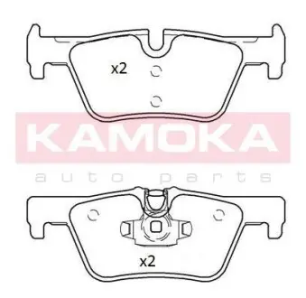 Гальмiвнi колодки дисковi KAMOKA JQ101295