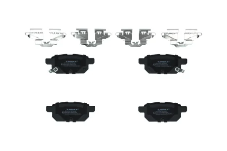 Тормозные колодки дисковые SUZUKI SWIFT IV 10- KAMOKA JQ101300