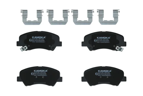 Гальмiвнi колодки дисковi HYUNDAI ACCENT IV 10-/KIA RIO III 11- KAMOKA JQ101302