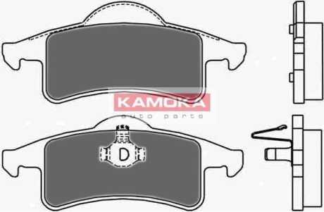 Гальмiвнi колодки дисковi JEEP GRAND CHEROKEE II 99- KAMOKA JQ1013048