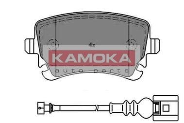 Гальмiвнi колодки дисковi VW MULTIVAN T5 03-/TRANSPORTER T5 03- KAMOKA JQ1013288