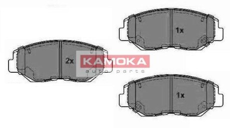 Гальмiвнi колодки дисковi HONDA CR-V II 02- KAMOKA JQ1013316