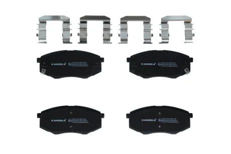 Гальмiвнi колодки дисковi HYUNADI IX20 10-/SONATA VI 09-15/KIA SOUL II 14- KAMOKA JQ101333