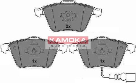 Гальмiвнi колодки дисковi AUDI A3 03-/SKODA SUPERB 08-/VW GOLF V 03-/PASSAT 05- KAMOKA JQ1013530