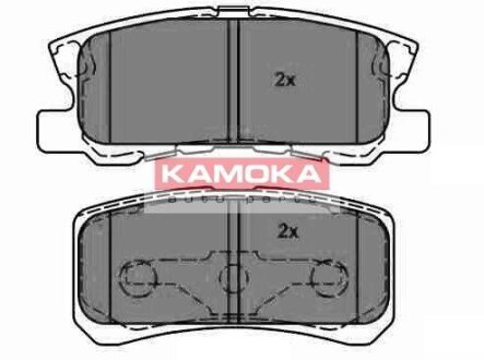 Гальмiвнi колодки дисковi CITROEN C-CROSSER 07-/MITSUBISHI LANCER 03-/OUTLANDER 03- KAMOKA JQ1013678