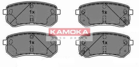 Гальмiвнi колодки дисковi HYUNDAI I10 08-/KIA PICANTO 04- KAMOKA JQ1013804