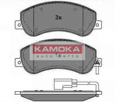 Гальмiвнi колодки дисковi FORD TRANSIT 06- (TYLNY NAPED) KAMOKA JQ1013856 (фото 1)